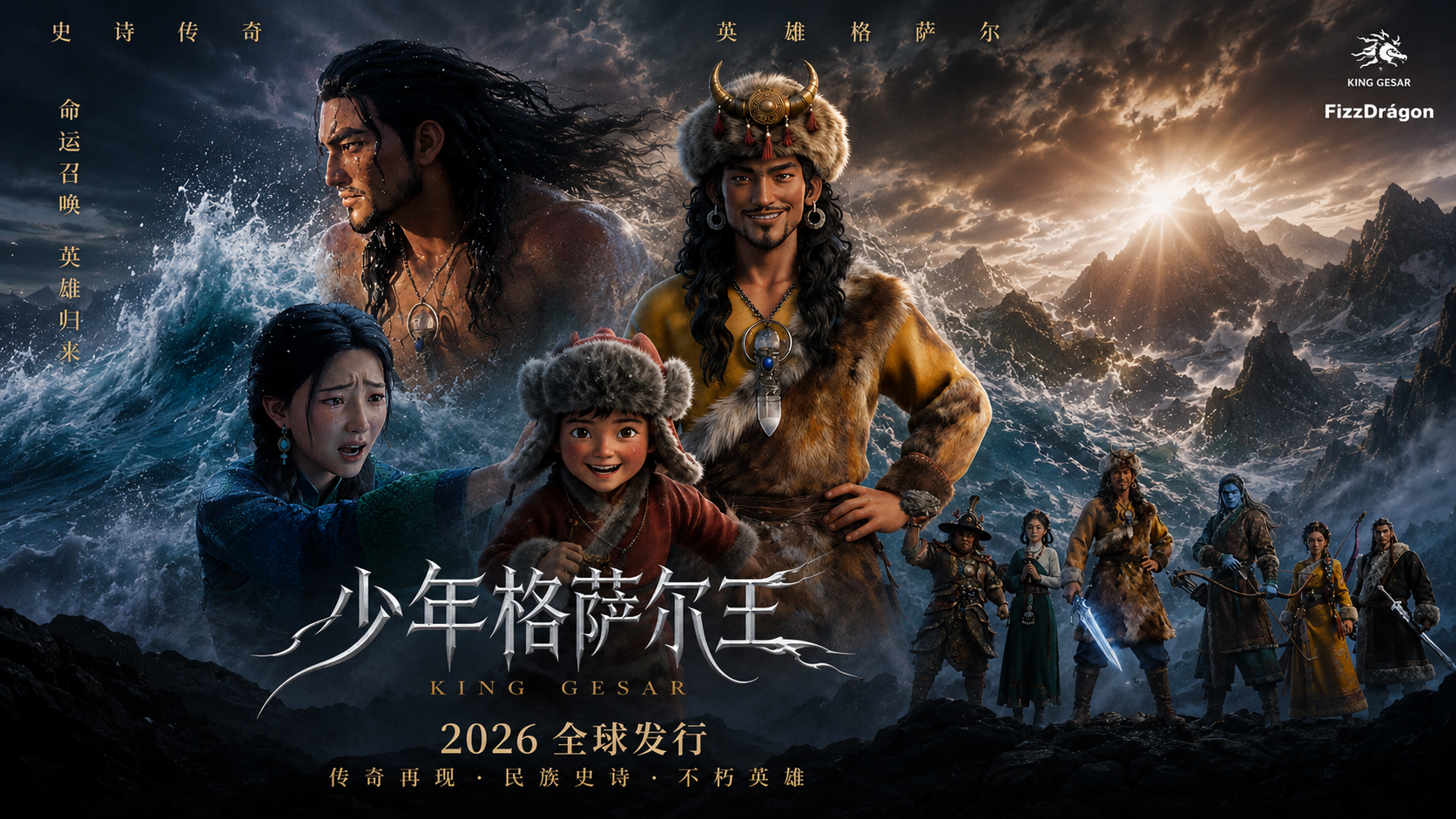 少年格萨尔王 King Gesar